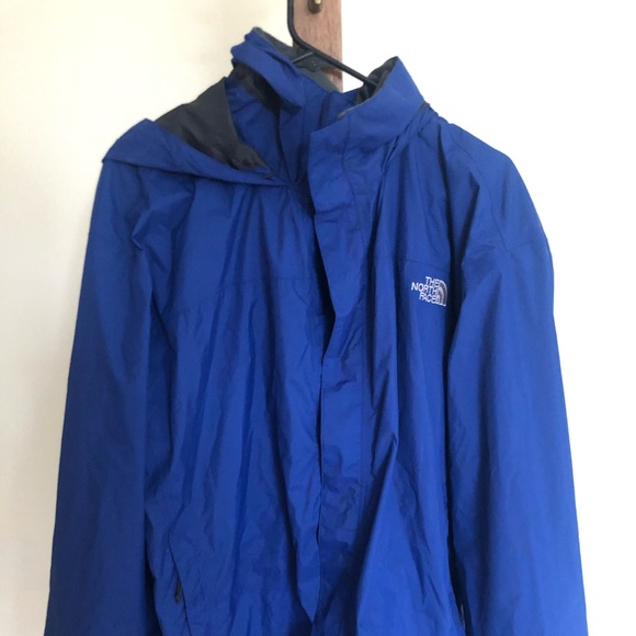 The North Face Other - The North Face HyVent Jacket Blue Hooded